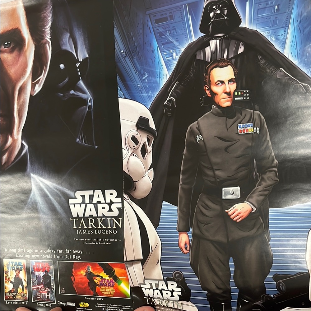 Star Wars Tarkin 2-Siding poster new 11 x 17